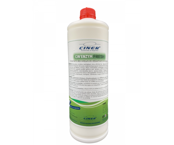 CIN’ENZYM FRESH – Nettoyant enzymatique anti-odeurs professionnel
