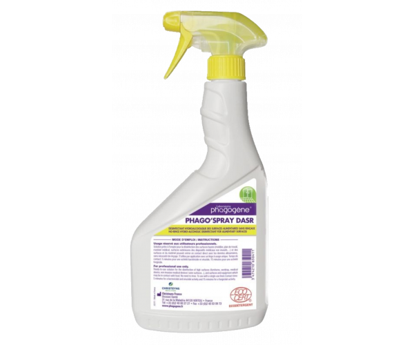 PHAGO’SPRAY DASR – Désinfectant hydro-alcoolique surfaces alimentaires