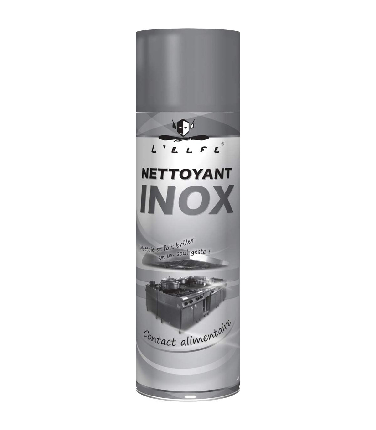 NETTOYANT INOX ALIMENTAIRE - Aérosol 500 ml SOURIRE DES SAVEURS, Cave  Toulouse / L'Union, livraison