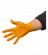GANT NITRILE ORANGE épais + picots