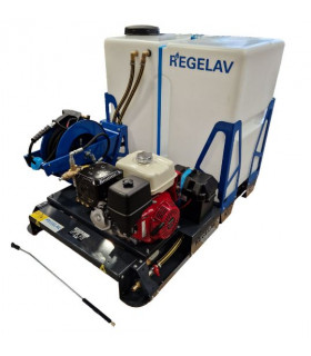 HYDRONETTOYEUR AUTONOME EAU FROIDE 200 BARS 15 LITRES/MN cuve 500l