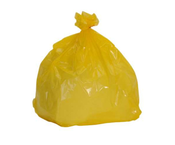 SAC POUBELLE 100 L JAUNE