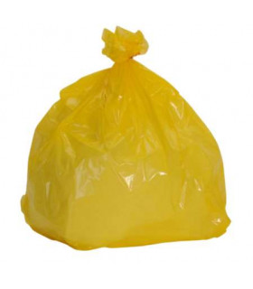 SAC POUBELLE 100 L JAUNE