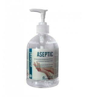 ASEPTIC – Solution hydroalcoolique désinfectante 70 % éthanol – 500 ml et 5 L