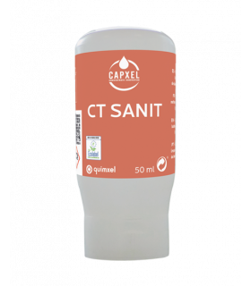 CAPXEL CT SANIT – Nettoyant sanitaires concentré – Carton 12 capsules 50 ml