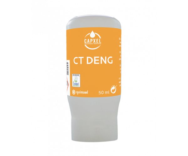 CAPXEL CT DENG – Dégraissant ultra-concentré Ecolabel basse alcalinité – 12 capsules 50 ml