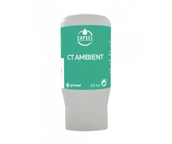 CAPXEL CT AMBIENT – Désodorisant ultra-concentré Ecolabel – Carton 12 capsules 50 ml