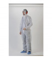 Combinaison de protection jetable blanche polypropylène – taille L
