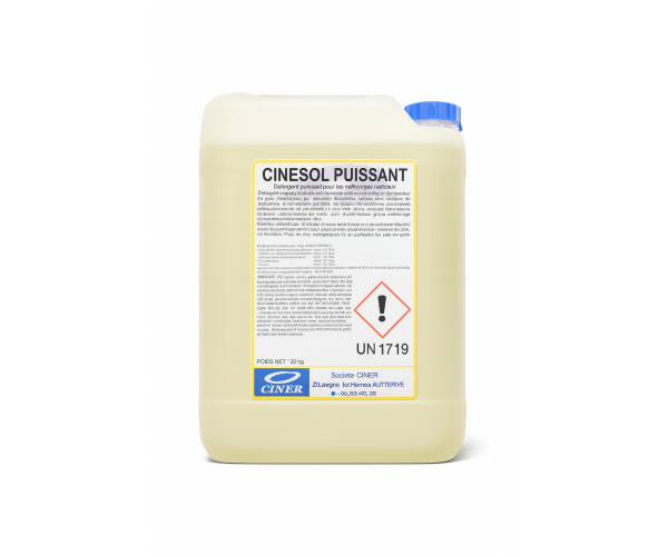 CINESOL PUISSANT – Détergent dégraissant alcalin sols encrassés