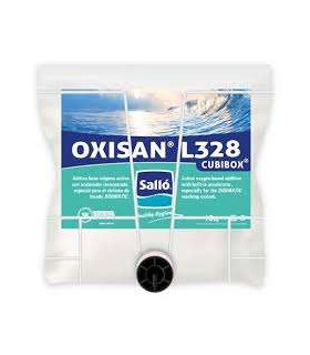 Cubibox OXISAN L328 10 kg – Additif détachant blanchisserie à l’oxygène actif linge blanc et couleur