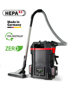 BoostiX iGO ZERO – Aspirateur dorsal à batterie 36 V ou câble – 4,4 kg HEPA 13