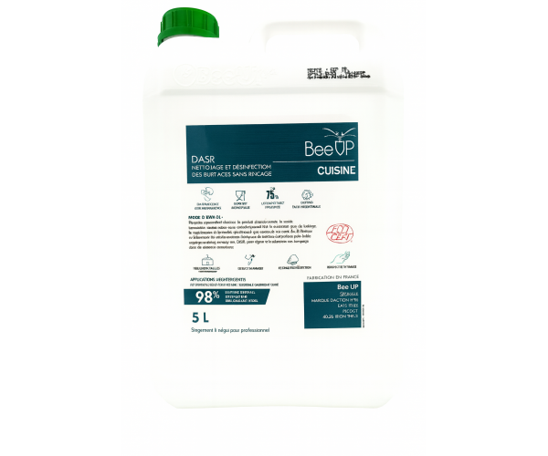 BEE’UP DASR – Désinfectant sans rinçage prêt à l’emploi