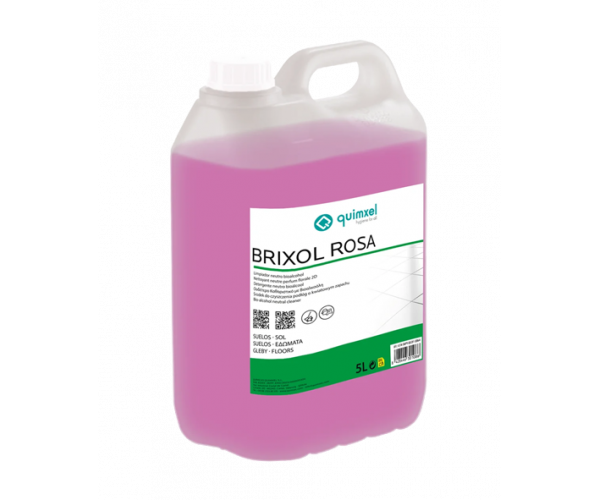 BRIXOL ROSA – Nettoyant détergent parfumé pour sols 5 L