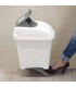 DESY poubelle hygiène féminine 10 L fixation murale