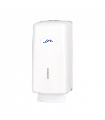 DISTRIBUTEUR POUR PAPIER HYGIENIQUE FEUILLE A FEUILLE