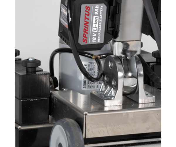 Monobrosse excentrique rectangulaire TITAN SQUARE professionnelle