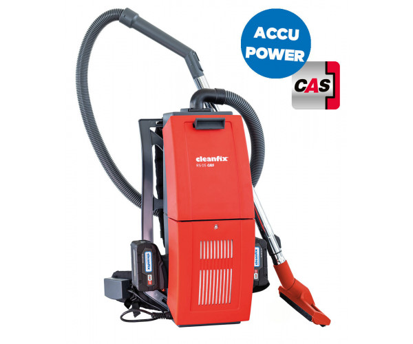Cleanfix RS05 CAS aspirateur dorsal sans fil professionnel