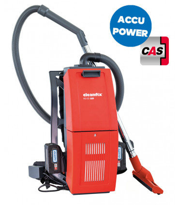 Cleanfix RS05 CAS aspirateur dorsal sans fil professionnel