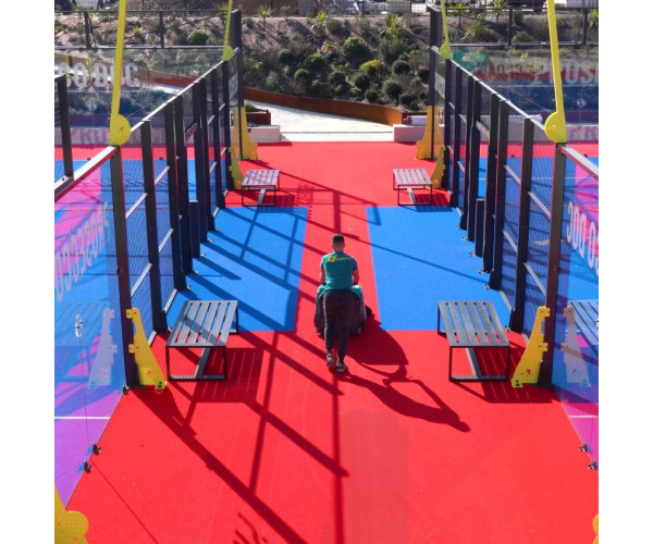 KOBRA Padel-Care System balayeuse terrain padel
