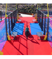 KOBRA Padel-Care System balayeuse terrain padel