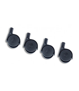 4x ROULETTES SEAU 22 L