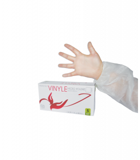 GANTS VINYLE NATUREL MICRO POUDRE