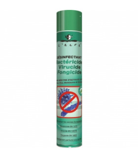 AEROSOL MENTHE DESINFECTANT EN 1276 / EN 1650 / EN 14476
