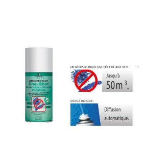 AEROSOLS DESINFECTANT ONE-SHOT AUTO PERCUTANTS