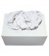 CHIFFONS DRAPS BLANCS SANS COUTURE NI FILOCHE